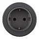 Трековая розетка Arte Milano Am-track-sockets-39 397951TS/ES Grey