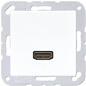 Розетка HDMI Jung MAA1112WW