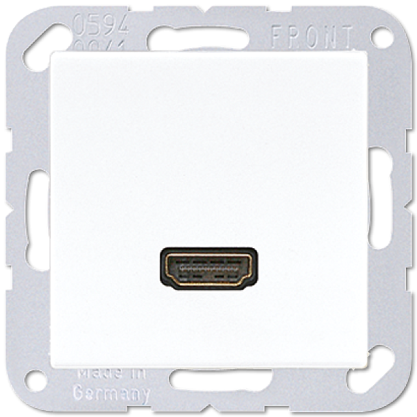 Розетка HDMI Jung MAA1112WW