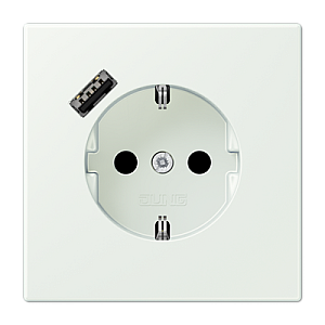 Розетка 2K+З USB Typ A Jung LC1520-18A210
