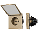 Механизм розетки влагозащищённый SCT-TENDO-MCP-SFPL-GD (230V, 16A) 054600