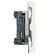 Розетка 2P Stekker Эмили со шторками белый фарфор RST16-5109-01 49876