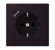 Розетка 2K+З USB Typ A Jung LC1520-18A248
