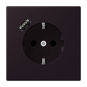 Розетка 2K+З USB Typ A Jung LC1520-18A248
