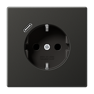 Розетка 2K+З USB Typ C Jung AL1520-18CAN