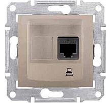 Розетка компьютерная RJ45 Schneider Electric Sedna STP SDN4500168