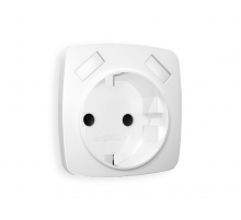 Лицевая панель для розетки с/з со шторками 2USB A+A Ambrella Volt Omega OP1290