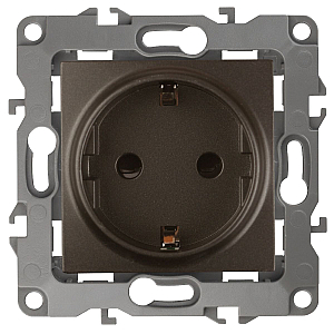 Розетка 2P+E Schuko Эра 12-2101-13 Б0019320