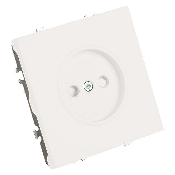 Розетка 2P Stekker Эмили со шторками белый фарфор RST16-5109-01 49876
