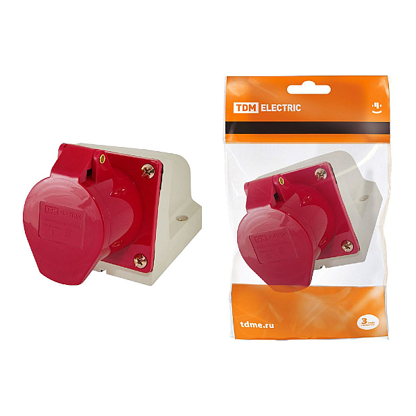 Розетка стационарная TDM Electric SQ0602-0006