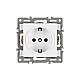Механизм электрической розетки Arlight SCT-MEU1-PL-WH (250V, 16A) 043730