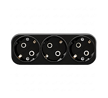 Разветвитель сетевой 3-местный Stekker 250V 16A ABS ADP16-23-20 50681