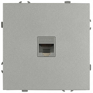 Розетка Эра Galaxy 15-3107-03 информационная RJ45 IP20 алюминий Б0070739