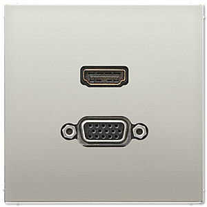 Розетка HDMI/VGA Jung MAES1173