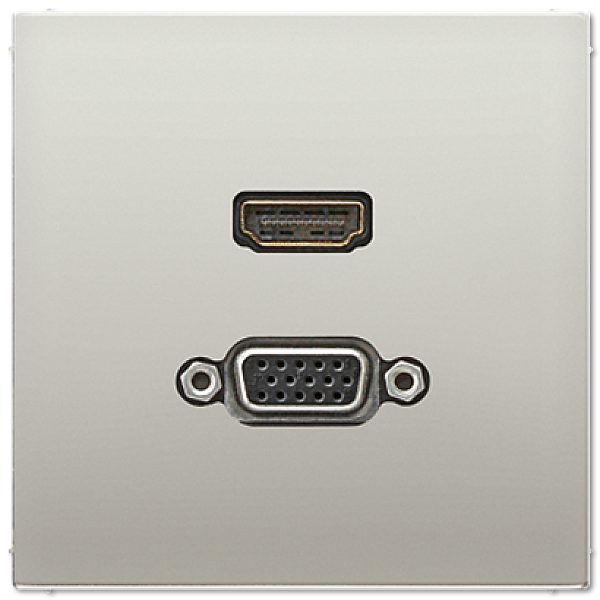 Розетка HDMI/VGA Jung MAES1173