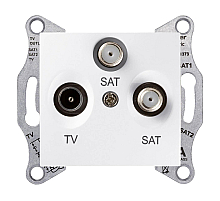 Розетка TV/SAT/SAT Schneider Electric Sedna SDN3502121