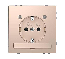 Розетка Schneider Electric Merten D-Life 16A с/з и LED модулем MTN2304-6051