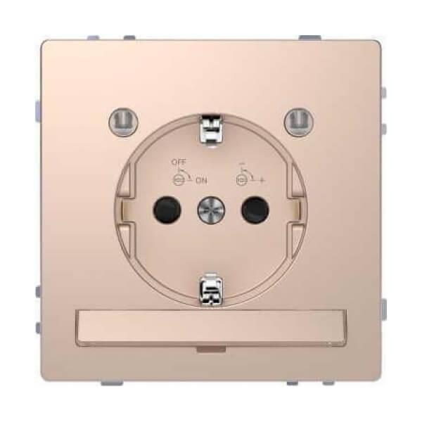 Розетка Schneider Electric Merten D-Life 16A с/з и LED модулем MTN2304-6051