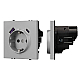 Розетка зк со шторками с USB тип А+С софт-тач никель Arlight SCT-MUAC-SFPL-IS (250V, 16A) 059445(1)