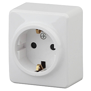 Розетка 2P+E Schuko Эра 11-2203-01 Б0020685
