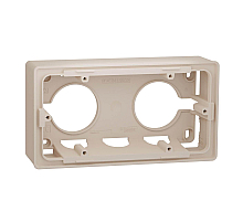 Коробка двухмодульная для открытой установки Schneider Electric Unica New NU800444