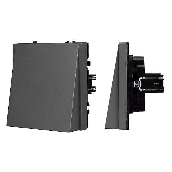 Вывод кабеля софт-тач серый базальт Arlight SCT-MCO1-SFPL-GR 061806(1)