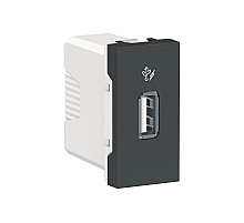 Розетка компьютерная USB Schneider Electric Unica New Modular NU342854