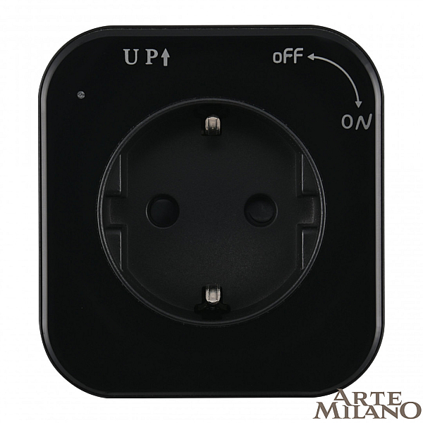 Трековая розетка Arte Milano Am-track-sockets 380022TS/ES Black
