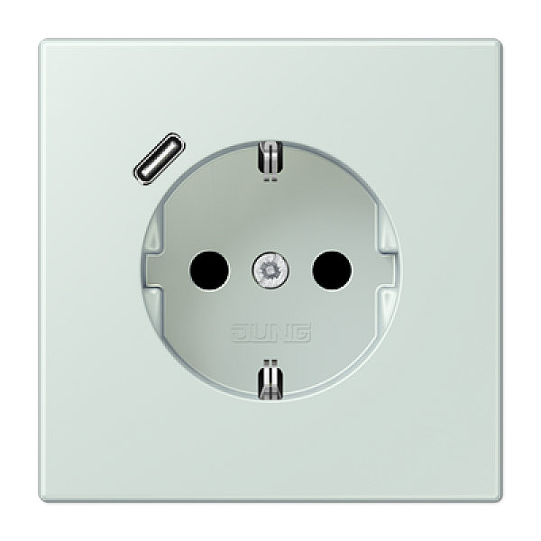 Розетка 2K+З USB Typ C Jung LC1520-18C215