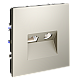 Розетка телевизионная встраиваемая Voltum S70 TV+RJ45 кат. 6, (кашемир) VLS060703