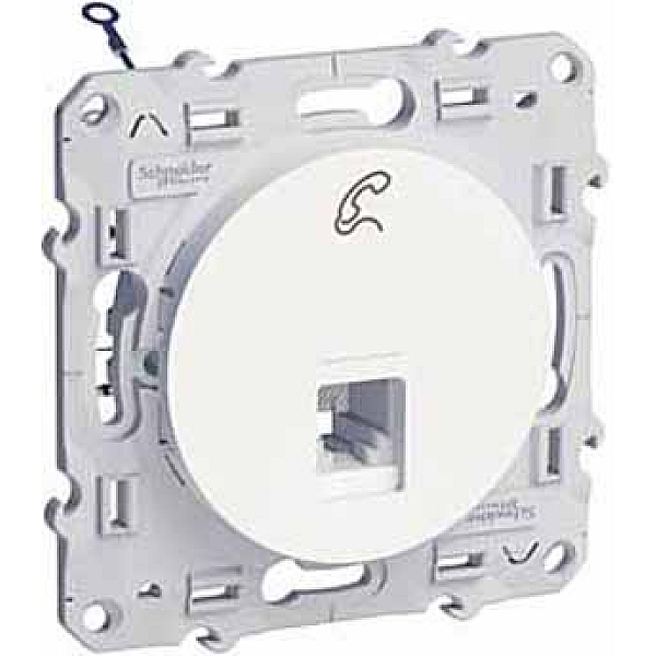 Розетка телефонная RJ12 Schneider Electric Odace S52R497