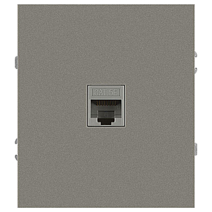 Розетка Эра Arktik 16-3107-07 информационная RJ45 титан Б0070480