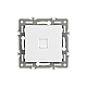 Механизм компьютерной розетки Arlight SCT-MPC1-PL-WH 045301