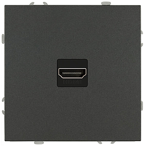 Розетка Эра Galaxy 15-3114-06 HDMI IP20 графит Б0070799