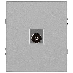 Розетка Эра Arktik 16-3101-03 TV одиночная алюминий Б0070466