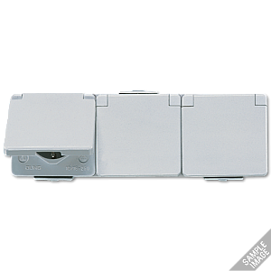 Розетка штепсельная Schuko Jung 623NAW