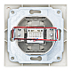 Розетка телефонная RJ11 скрытой установки IP20,слоновая кость 'Дельта' General 477278