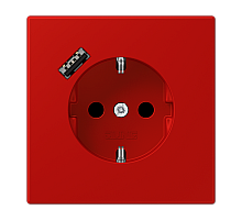 Розетка 2K+З USB Typ A Jung LC1520-18A227