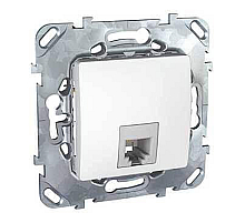 Розетка телефонная RJ11 Schneider Electric Unica MGU5.492.18ZD