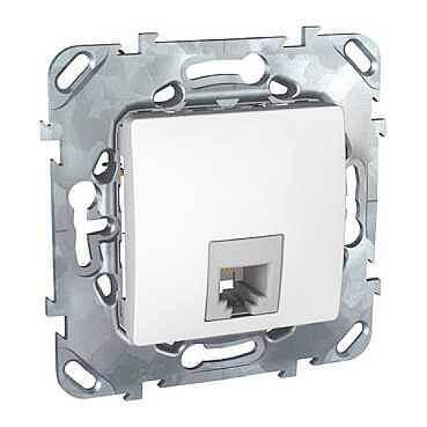 Розетка телефонная RJ11 Schneider Electric Unica MGU5.492.18ZD