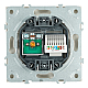 Розетка TV + компьютерная RJ-45 (механизм), Stekker Эмили, RST00-5106-08, кашемир, soft touch 49898