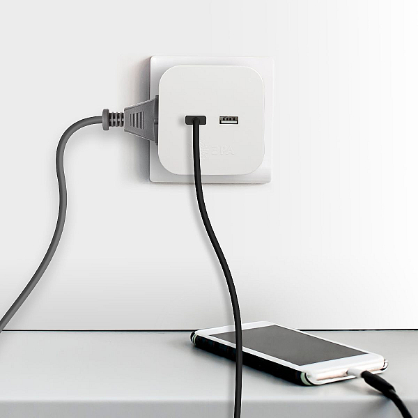 Разветвитель электрический Эра SP-4-USB-W Б0049532