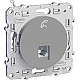 Розетка телефонная RJ12 Schneider Electric Odace S53R497