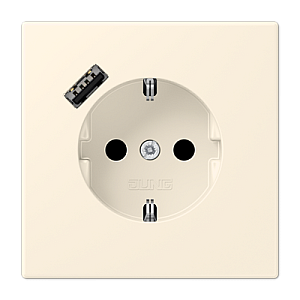 Розетка 2K+З USB Typ A Jung LC1520-18A245