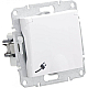 Розетка Schneider Electric Sedna с/з со шторками 16A 250V SDN3009121