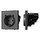 Механизм розетки с USB зарядкой Arlight SCT-NOBE-MUCC-SFPL-GR (230V, 16A) 061816