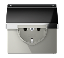 Розетка штепсельная Schuko Jung GCR1520NAKL