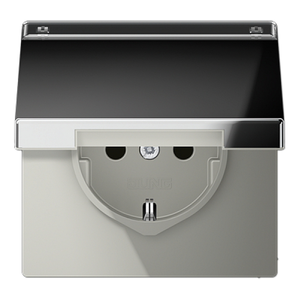 Розетка штепсельная Schuko Jung GCR1520NAKL