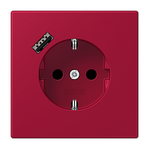 Розетка 2K+З USB Typ A Jung LC1520-18A229