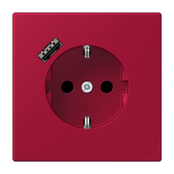 Розетка 2K+З USB Typ A Jung LC1520-18A229